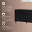 Commode 6 tiroirs Aydia