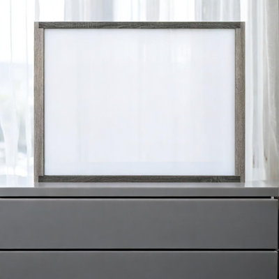 Jehoram Gray Finish Mirror