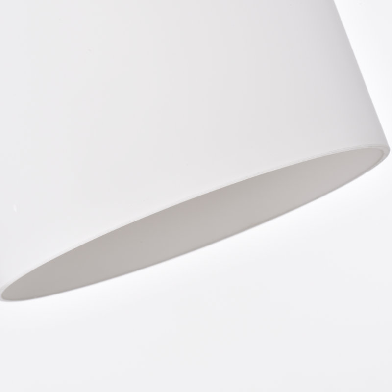 Luminaire suspendu cylindrique simple 1 lumière hellertown, Bronze huilé