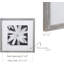 Cadre photo avec passe-partout mural 12 po x 12 po Gallery Perfect - (ensemble de 9)