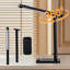 Lampe de bureau magnétique à DEL détachable - à intensité variable, 3 températures de couleur et 5 niveaux de luminosité, alimentée de type c pour lire, travailler et étudier