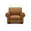 Fauteuil en cuir 45 po Valencia