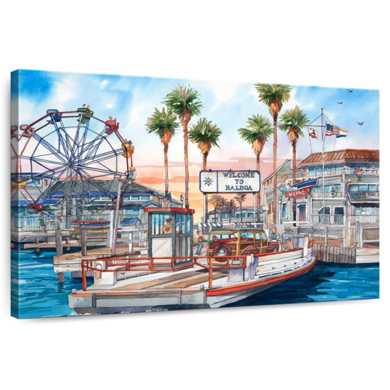 Gillard Welcome To Balboa, H 30 po x l 45 po
