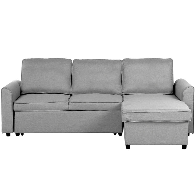 Viveka 3 Seater Sofa Bed, Grey