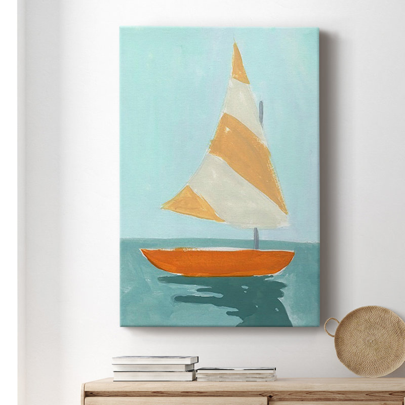 " Small Sail I ", 48" H x 32" W x 1" D