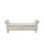 Banc de rangement rembourré avec 1 coussin-898432219