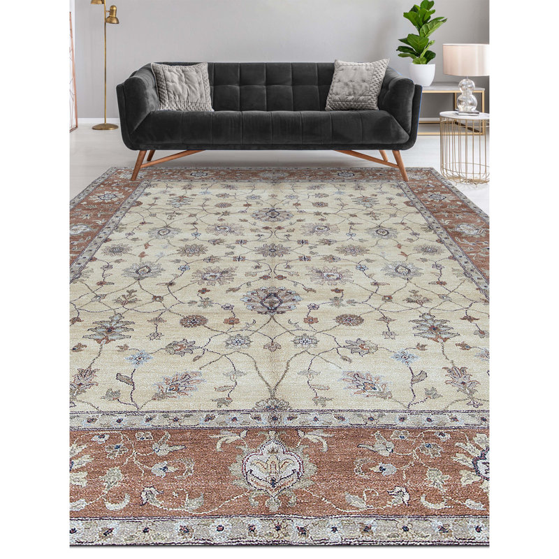 Wool Oriental Area Rug