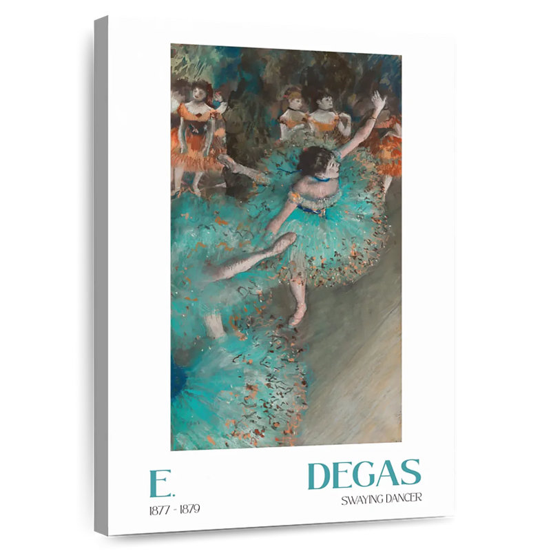 Affiche de l'exposition «Swaying Dancer Degas», H 51 po x l 34 po