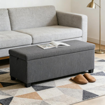 Banc de lit avec rangement
