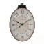 Horloge murale ovale