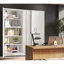 Armoire de rangement en métal blanc crème de 71 po, avec 4 tablettes réglables et des portes en acier pivotantes, pour une armoire de garage avec des portes verrouillables-445227803