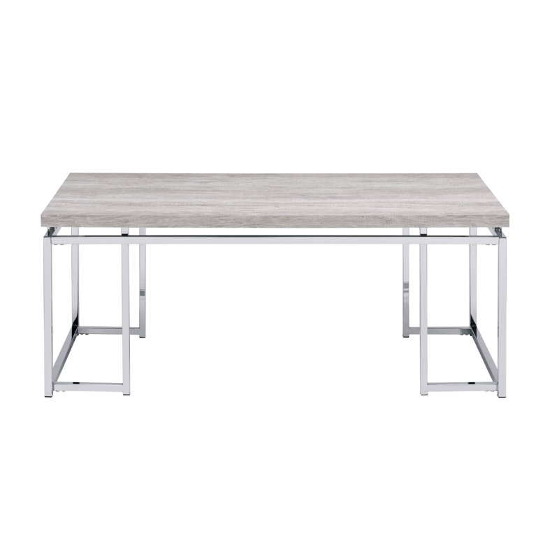 Table basse Kalmin, H 24,5 po x l 47,5 po x P 18,5 po