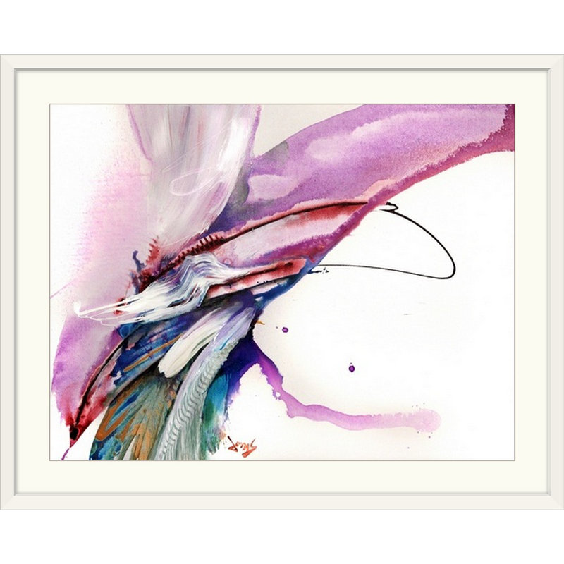 Impulsion-impression de peinture, Toile, H 36 po x l 48 po x P 1,5 po