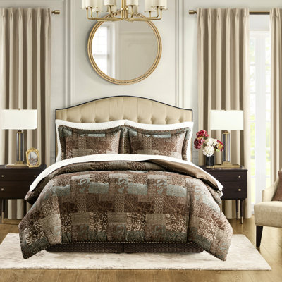 Édredon 4 pièces pour très grand lit rouge - 1 édredon, 2 taies décoratives avec bride de 2 po et fermetures à glissière dissimulées, plateforme, garniture décorative de lit de durabilité améliorée, texture douce,