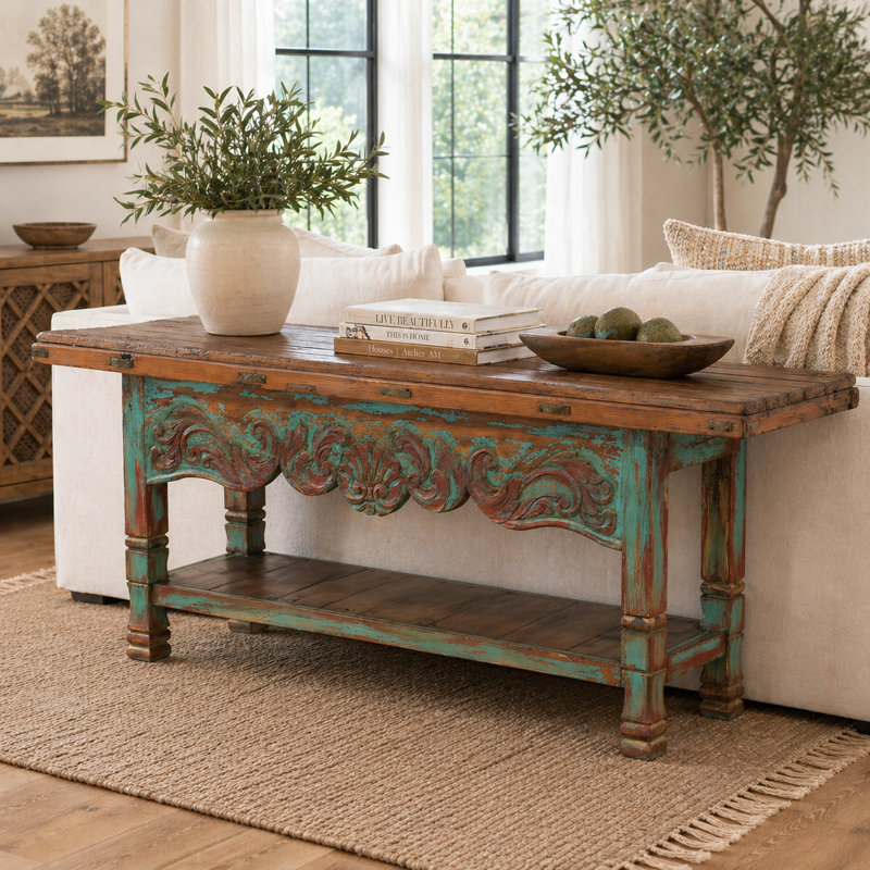 Desert Sage Sofa Table