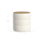 Repose-pieds avec rangement Homepop-100811350