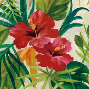 Bayou Breeze Tropical Jewels II V2 Crop On Canvas by Silvia Vassileva ...