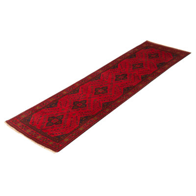 One-of-a-Kind Runner 2'8" X 9'6" New Age Runner Wool Area Rug in