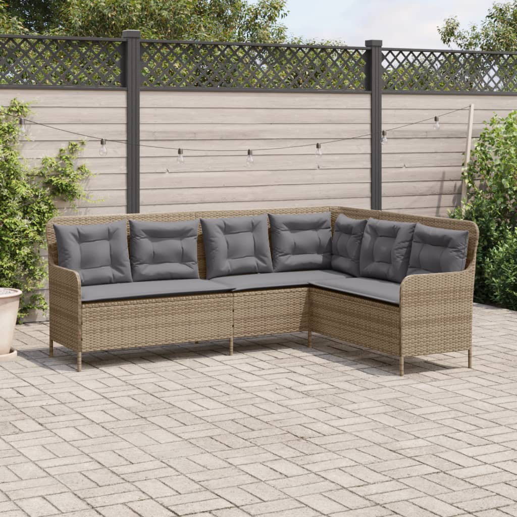 Gartensofa Rawaad mit Kissen