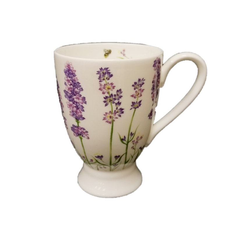 Grande tasse à café lavande