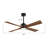 Modern Solid Wood Blade Ceiling Fan, App/remote Control, Quiet Dc Motor, Multiple Sizes-1605824364