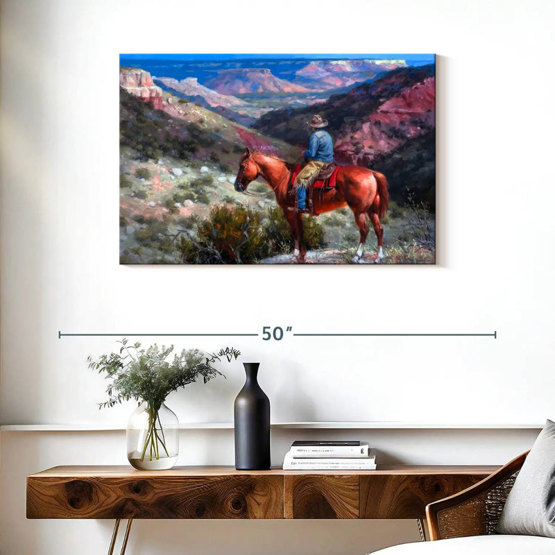Lelar Mighty Pretty Spot, 24" H x 36" W