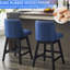 Tabourets de bar pivotants rembourrés avec tissu en lin, dossier haut-1548253039-1548253041