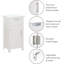 Nijay Freestanding Bathroom Cabinet