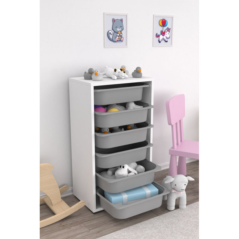 Multi Purpose Cabinet, Grey