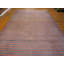 Grand tapis indien rayé en coton Dhurrie
