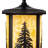 Atanaska 1 - Light Craftsman Brown Lantern Pendant