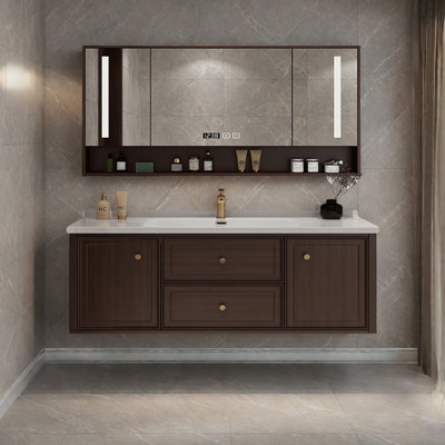 Modern simple light luxury bathroom cabinet