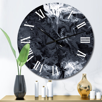 Horloge murale surdimensionnée