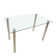 Brycen 43.3" Length Glass Dining Table
