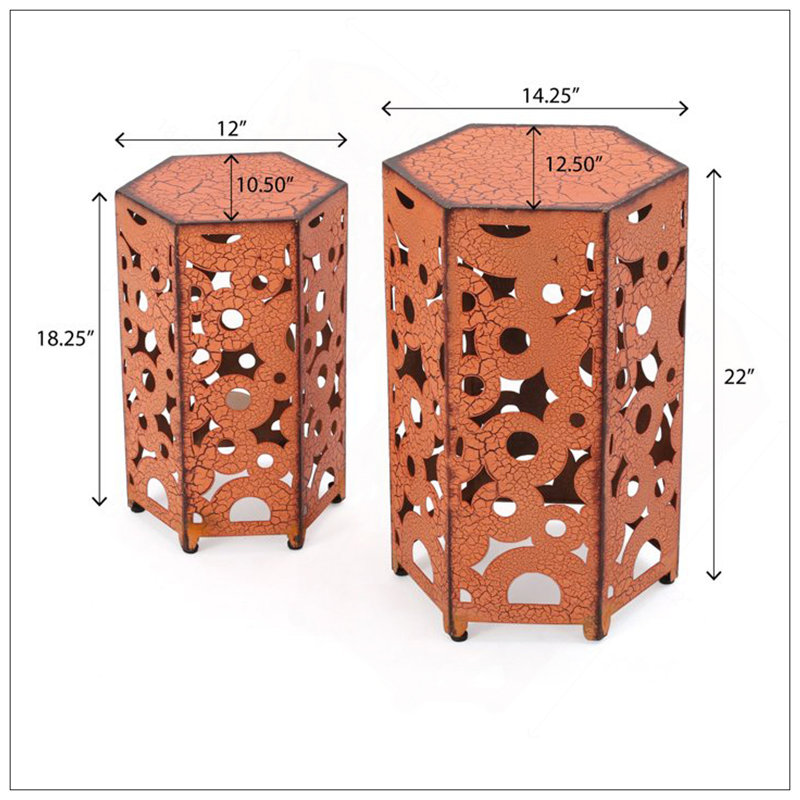 Table d'appoint SELVA, Orange