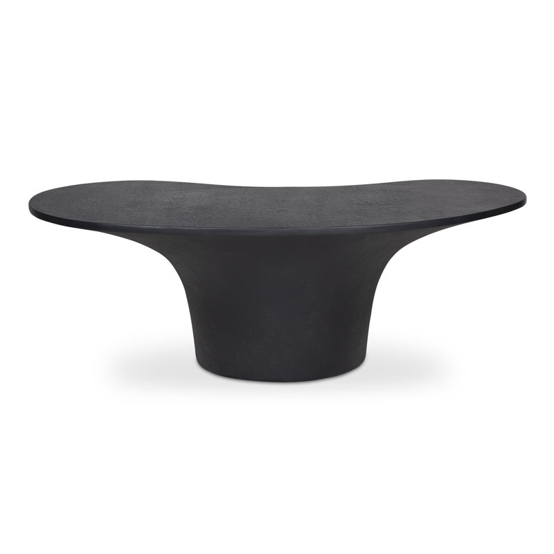 Table basse d'extérieur Paisely, Noir