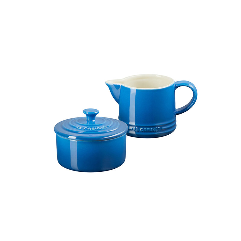 Le Creuset Stoneware Cream & Sugar Set, Marseille