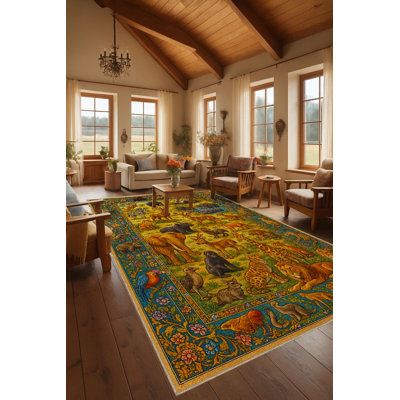 Tapis gris tissé Mosso