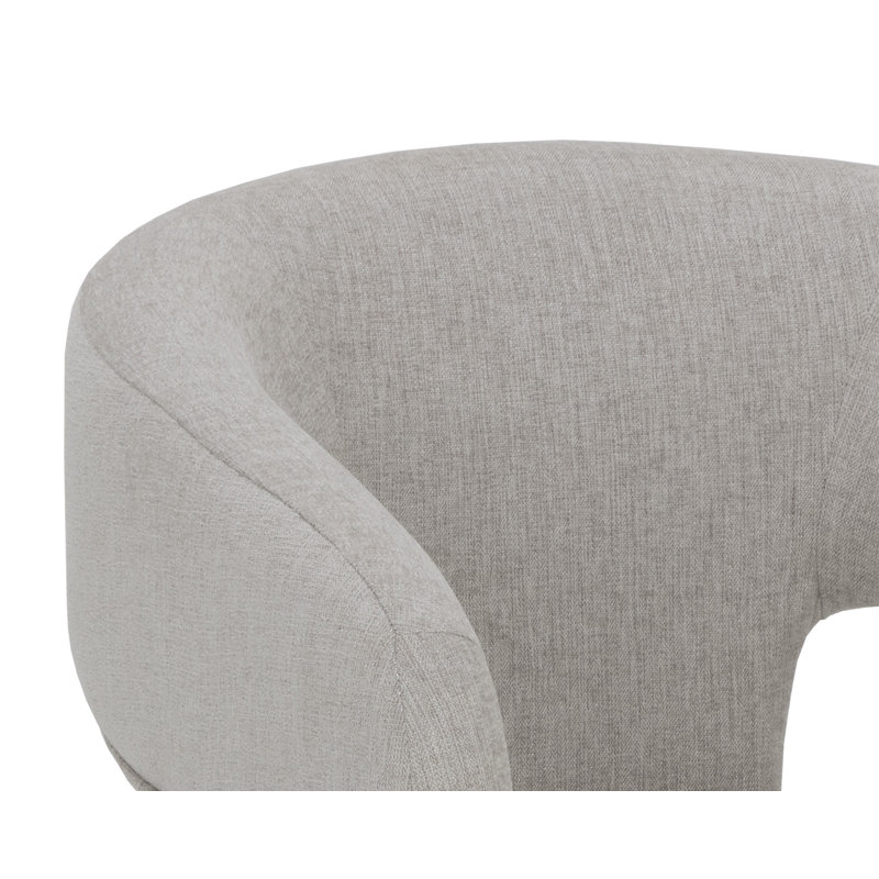 Isidore Upholstered Dining Chair, Ernst Sandstone