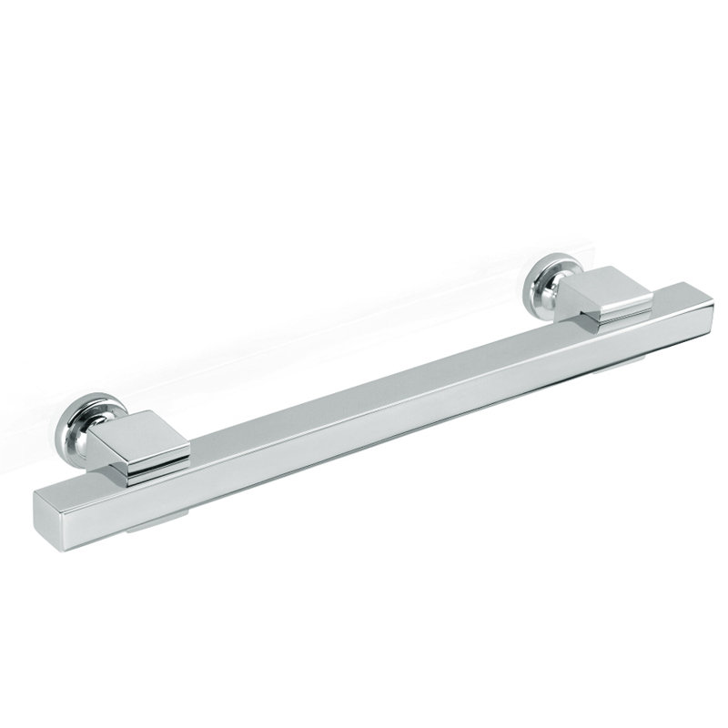 Poignée barre Haute, Chrome brillant, 12 po