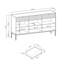 Iriyana 154cm Sideboard-121998927
