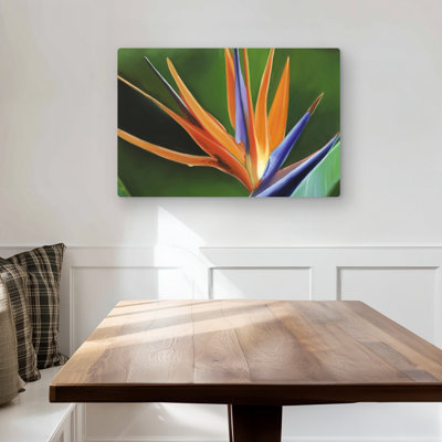 Bird of Paradise Flower Metal Print | Floral Home Decor