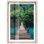 Into the Deep Blue Shadowbox Print by Notoriart