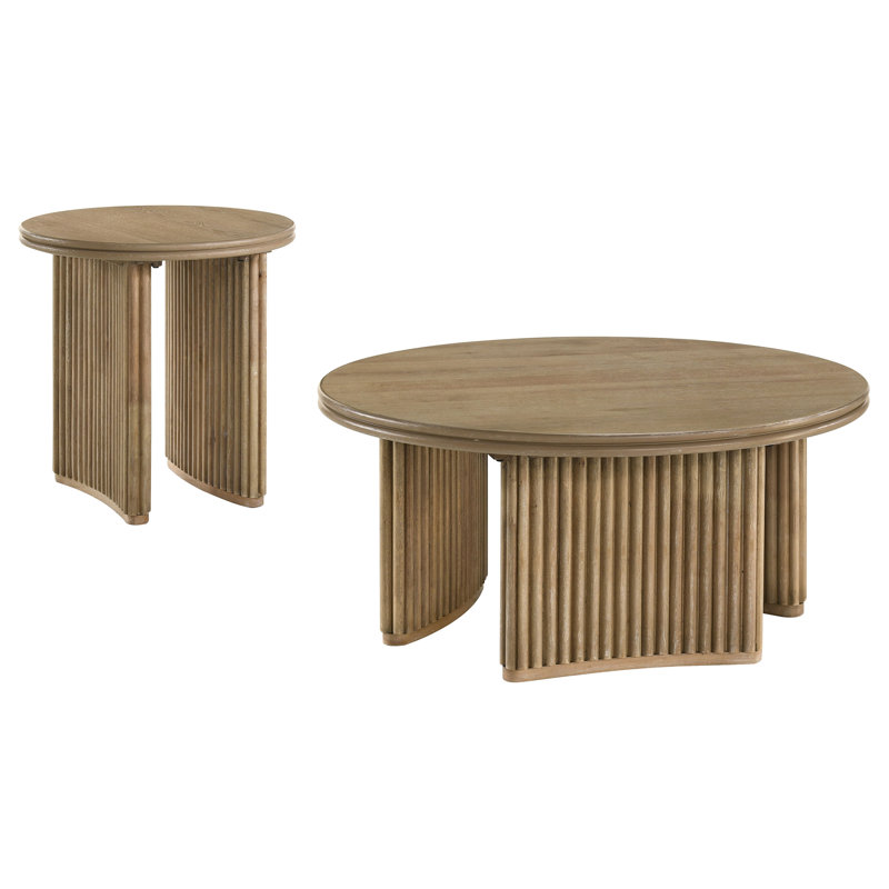Ensemble de tables basses 2 pièces Syed, 2 Pieces: Coffee Tables, End Table