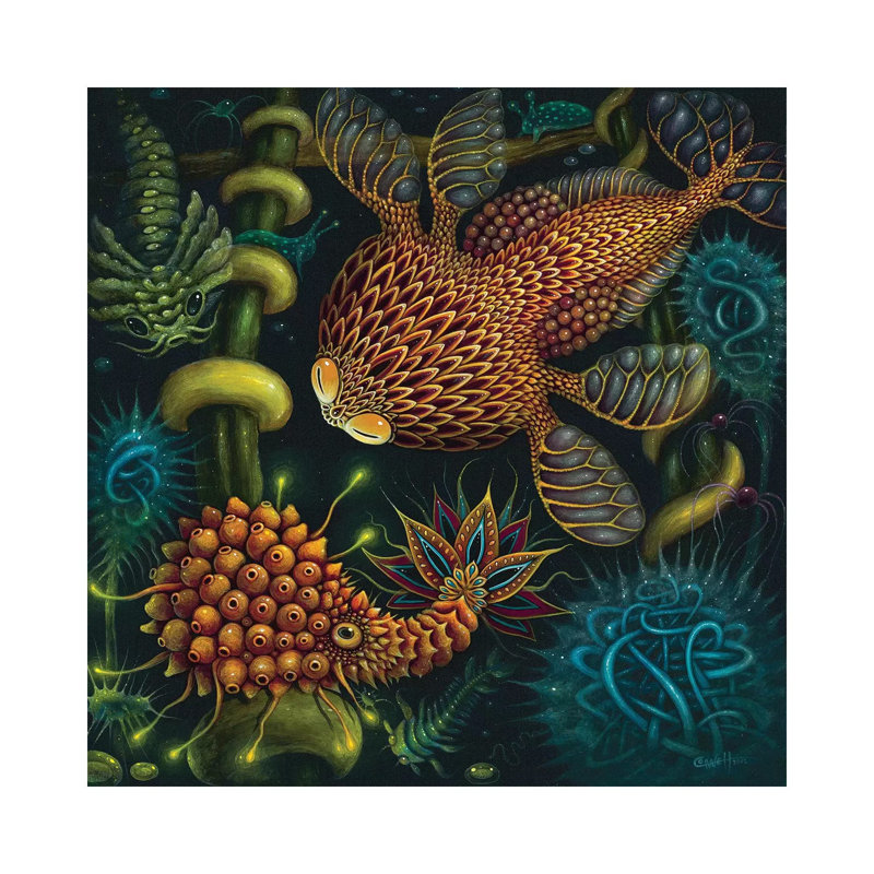 Planktonauts III by R.S. Connett - No Frame Print on Canvas