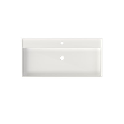 Stone Resin Solid Surface Bathroom Vanity Basin Sink