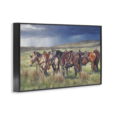 Hurry Up & Wait Framed Giclee Art by David Graham