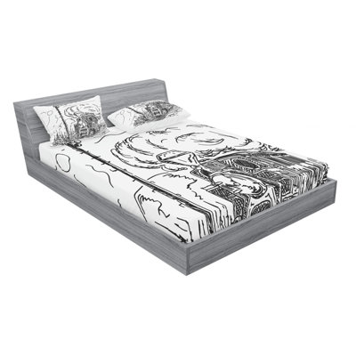 Microfiber Patterned Sheet Set