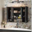 Armoire de salle de bain moderne avec 5 tablettes réglables, armoire à pharmacie murale pour la salle de bain, charnières à fermeture douce, étagère ouverte-221830920