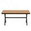 Ensemble contemporain d'extérieur avec chaises et table en rotin Pe-2080764983